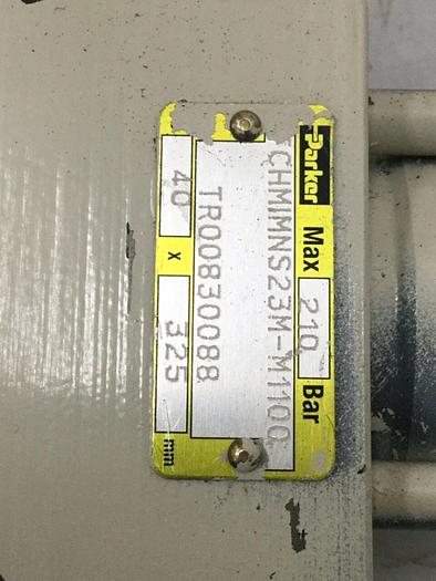 Used PARKER Injection Sled Cylinder TCHMIMNS23M-M1100 #117496