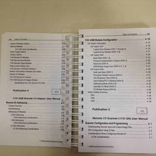 Used ROCKWELL Documentation Reference Guide ABT-1747-DRG70 #70752