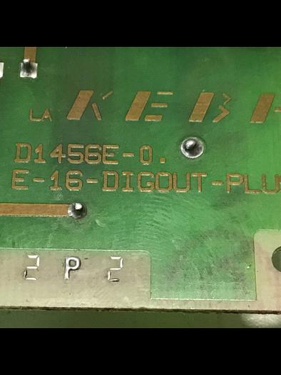 Used KEBA Engel Output Board E-16-DIGOUT-PLUS D1456E-0 Used