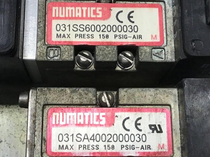 Used NUMATICS Solenoid Valves Manifold Flexiblock 0315A4002 Used