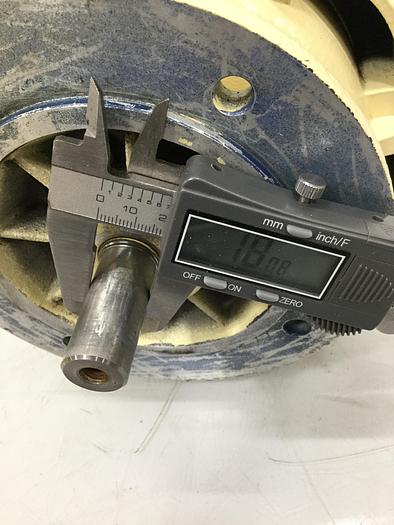 Used SUHNER 5 HP Motor B5 DKM7 5HP #109588