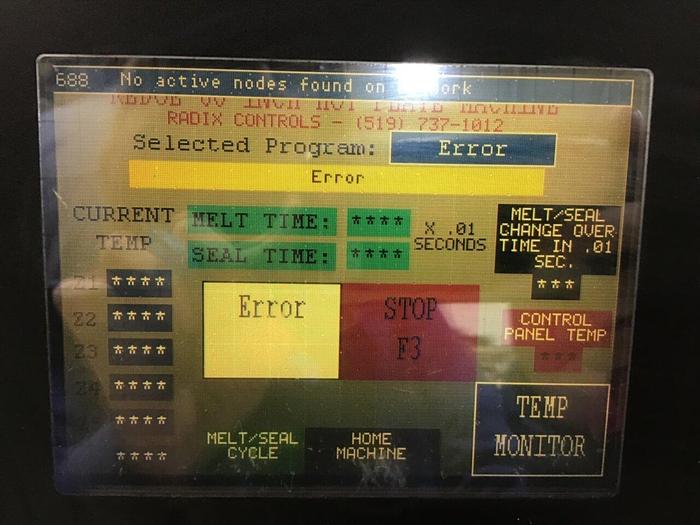 Used ALLEN BRADLEY PanelView 600 2711-B6C8 USED