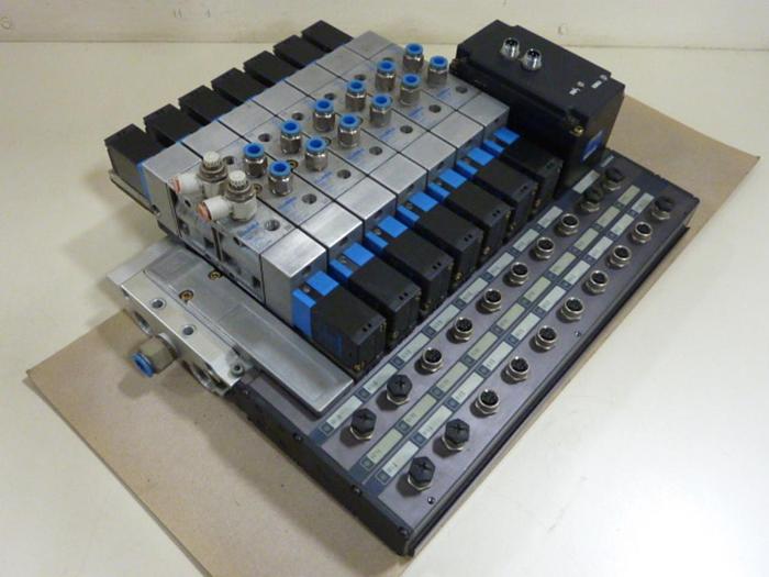 Used FESTO Control Block / Valve Terminal IFB8-02 #52750