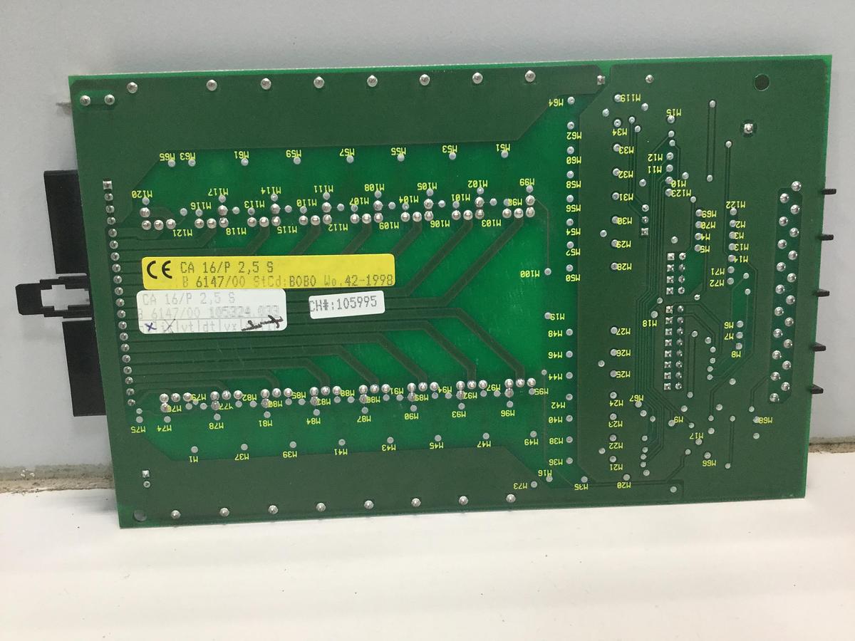 Used BACHMANN ELECTRONIC Output Card CA16/P2.5S E06149/00 002 USED