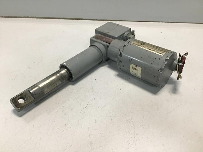 Used EMERSON Motor Duff-Norton Stroke Actuator K33MYCZS-1259 #116270