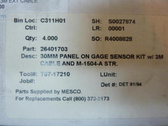 JBL Sensor Kit DD2T30A-3 #31006