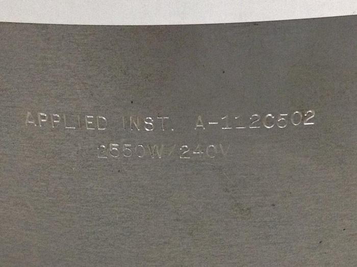 APPLIED INSTRUMENTS 2550 Watt Heater Band A-112C502 #83266