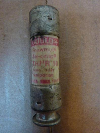 Used GOULD / SHAWMUT 10 Amp Fuse THNR10 #26940