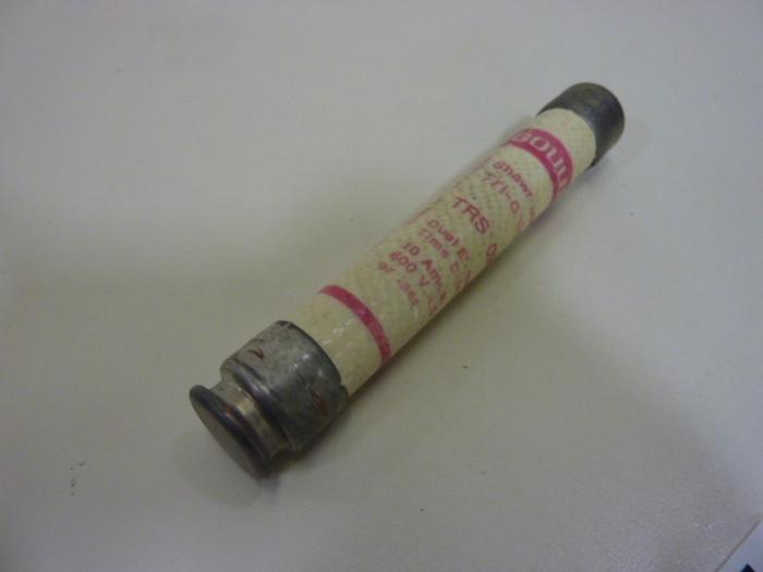 Used GOULD 10 Amp Fuse TRS10R #62327