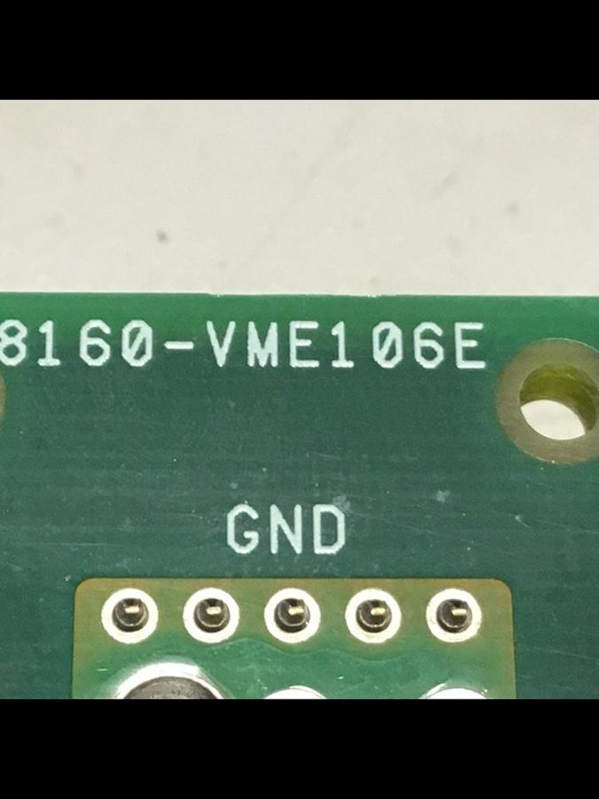 Used C-MAC Circuit Board 8160-VME106E Used #145552