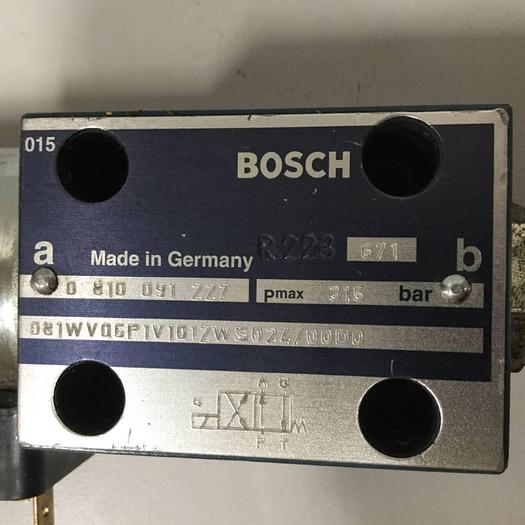 Used BOSCH Directional Valve 0 810 091 227 #91261