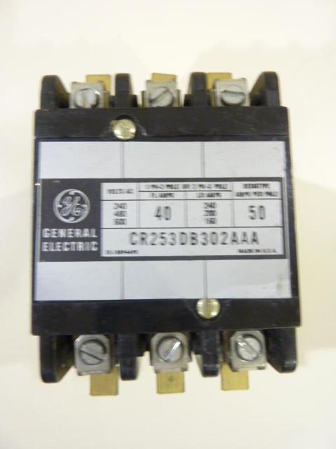 Used GENERAL ELECTRIC / GE Contactor CR253DB302AAA Used
