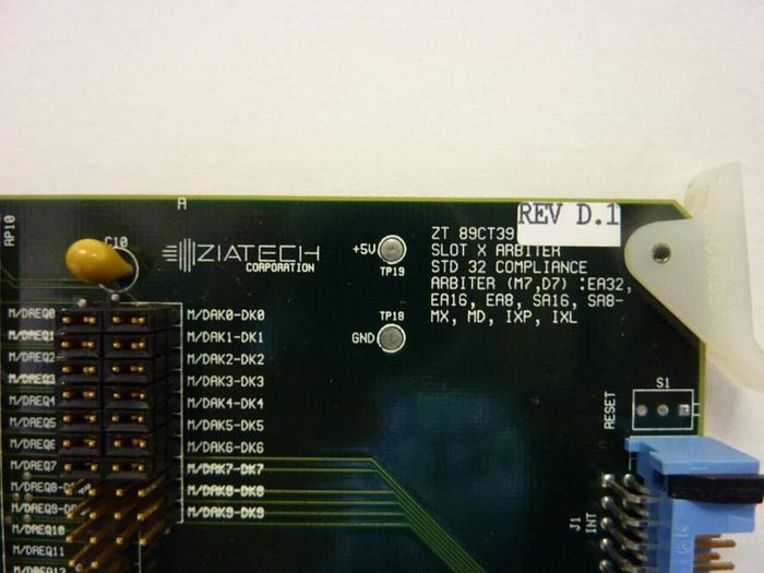 Used ZIATECH Circuit Board ZT89CT39 USED