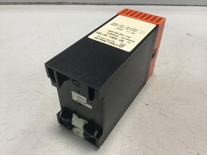 Used E DOLD & SOHNE KG Emergency Stop Module BD5987.02/001 #124686