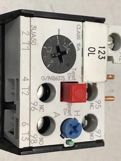 Used SIEMENS Overload Relay 3UA5000-1E #123232