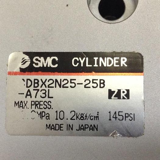 Used SMC Cylinder CDBX2N25-25B-A73L #80362
