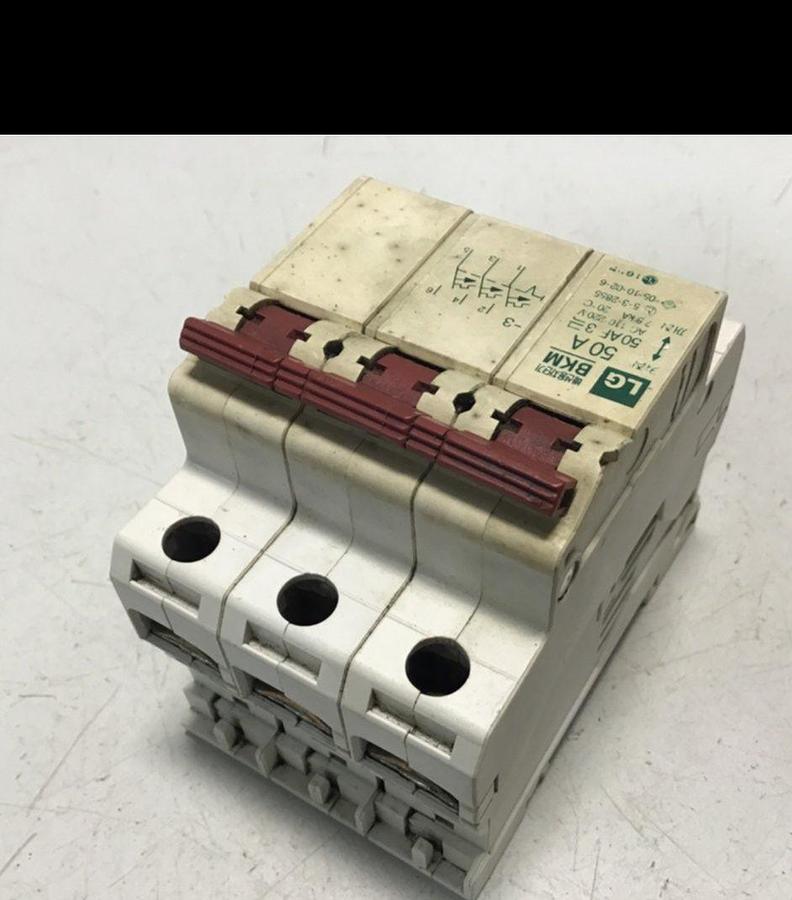 Used LG Circuit Breaker 50 Amp BKM-50A USED