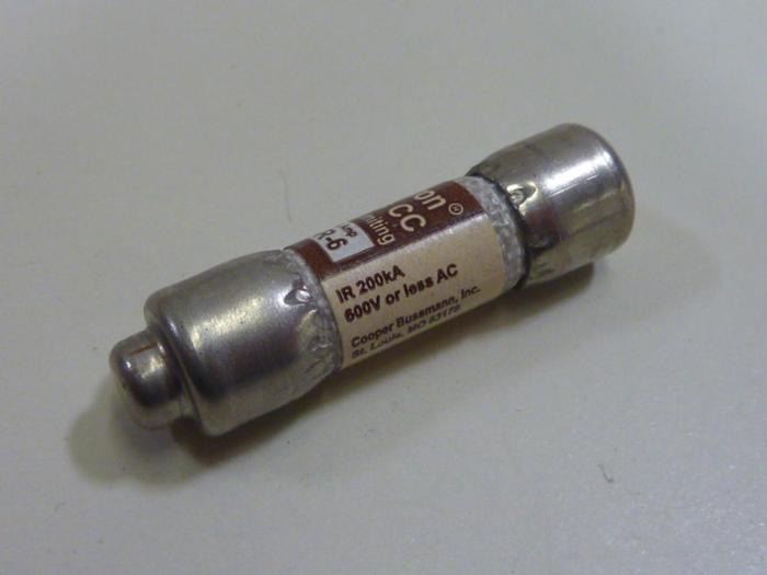 Used LIMITRON 6 Amp Fuse KTK-R-6 #62403