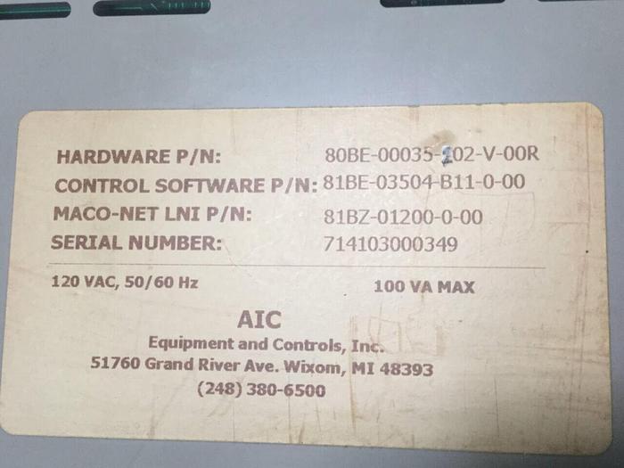 Used BARBER COLMAN Insta-Set Module 80BE-00035-202-V-00R Used