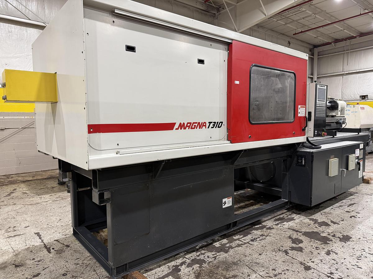 Used 1999 CINCINNATI MILACRON 310 Ton Injection Molding Machine MT310-22 USED #151856