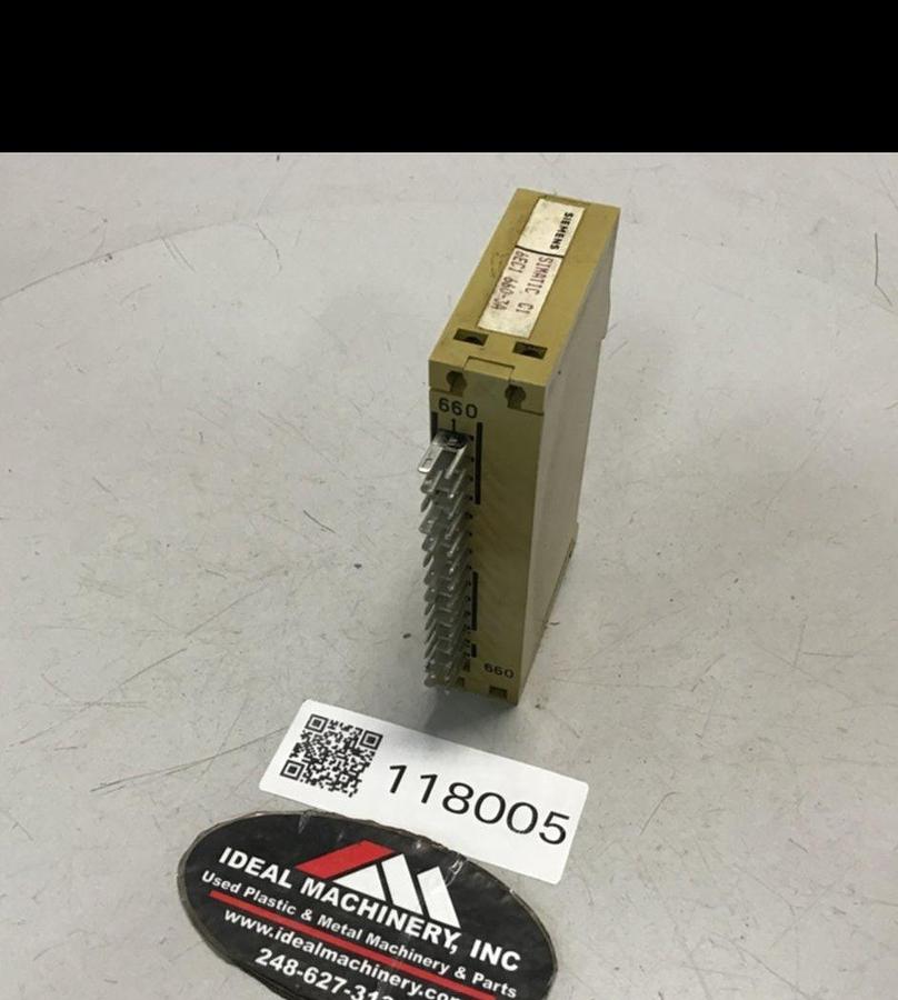 Used SIEMENS Output Relay 6EC1660-3A USED
