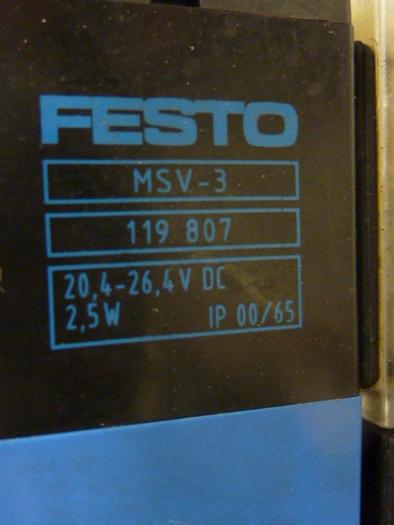Used FESTO Control Block / Valve Terminal IFB8-02 #52875
