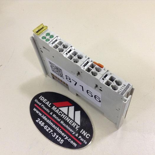Used BECKHOFF 4-Channel Digital Input Terminal KL1114 #87166