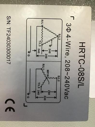 Used METAL FABRICATOR 8 Zone Hot Runner HRTC-08S/L-A1 USED