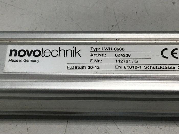 Used NOVOTECHNIK Linear Transducer LWH0600 USED