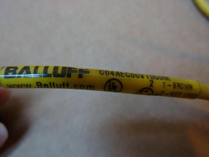 Used BALLUFF Cable C04 AEC00VY050M #24303