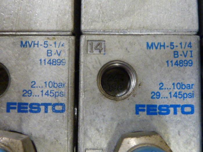 Used FESTO Control Block / Valve Terminal IFB8-02 #52857