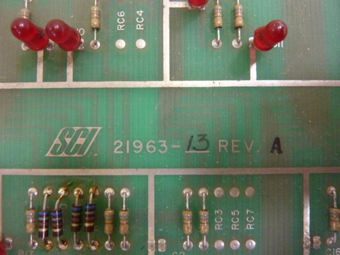 Used SCI Circuit Board 21963-13 REV A #65415