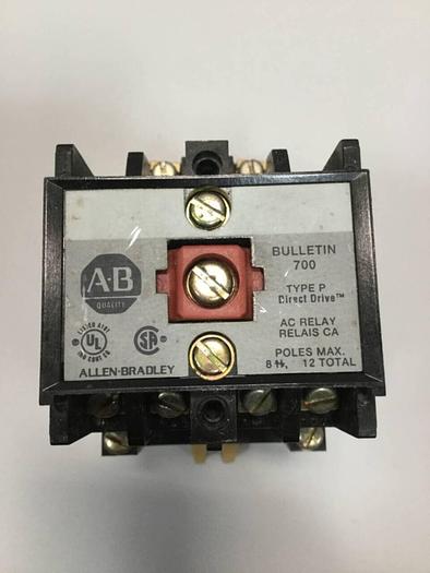 Used ALLEN BRADLEY Relay 700-P600A1 SER B #93017