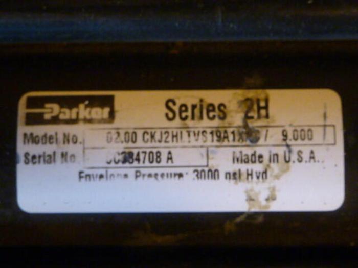 Used PARKER Cylinder 02.00 CKJ2HLTVS19AIX 9.000 Used