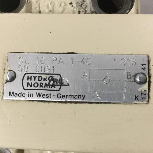 Used REXROTH Valve SL 10 PA 1-40 #90413