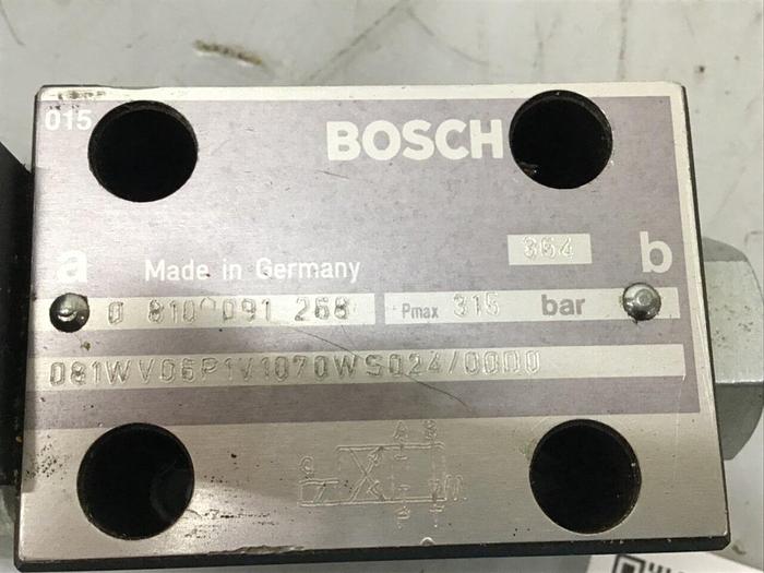 Used BOSCH Valve 0 810 091 268 #118207