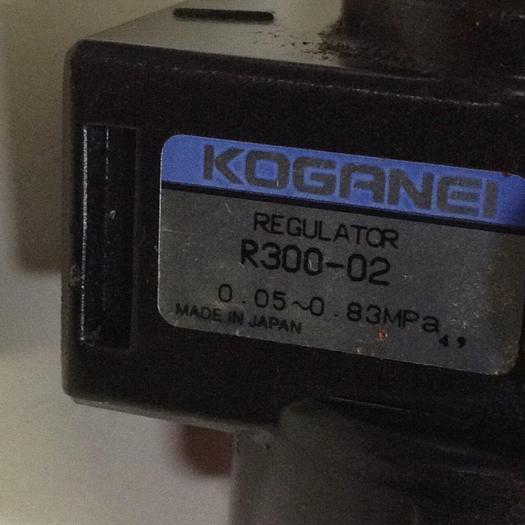Used KOGANEI Regulator R300-02 #89450