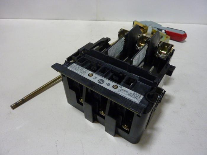 Used ALLEN BRADLEY 30 Amp Disconnect Switch 1494V-DS30 SER A #57402