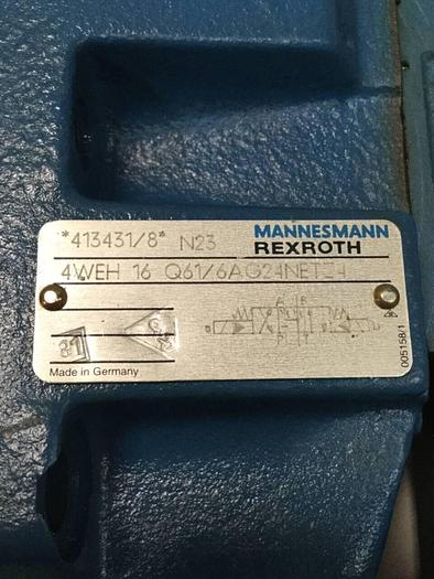 Used REXROTH Valve 4WE6J53/AG24NZ4 MANIFOLD #97239
