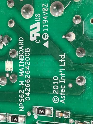 Used ASTEC Circuit Board NPS62-M #140162