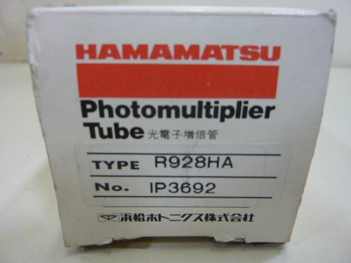 Used HAMAMATSU Photomultiplier Tube R928HA #61302