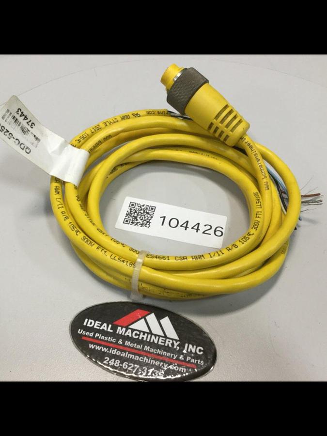Used BANNER ENGINEERING Cable QDC-525C USED #104426