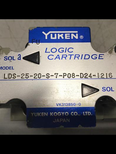 Used YUKEN LDS-25-20-S-7-P08-D24-1216 Valve Used #143765