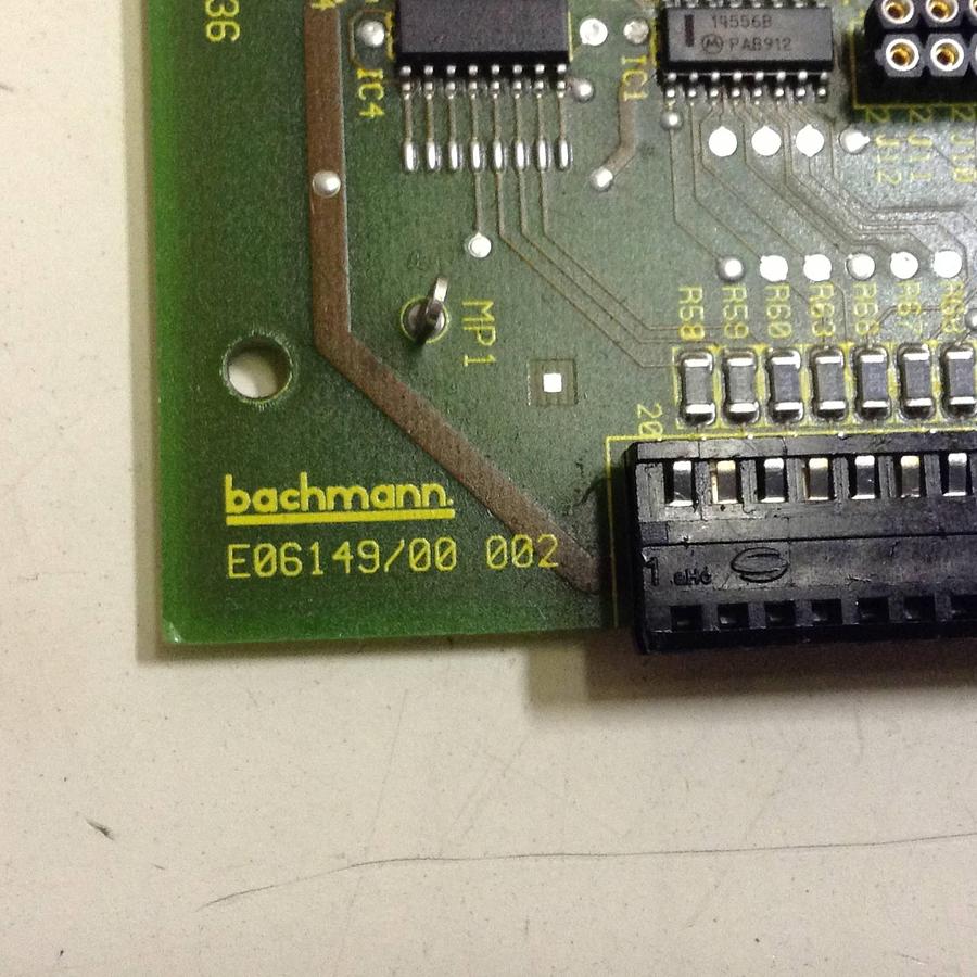 Used BACHMANN ELECTRONIC Output Card CA16/P2.5S E06149/00 USED