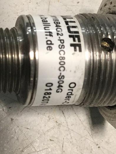 Used BALLUFF Capacitive Sensor BCS-M18B4G2-PSC80C-S04G #117258