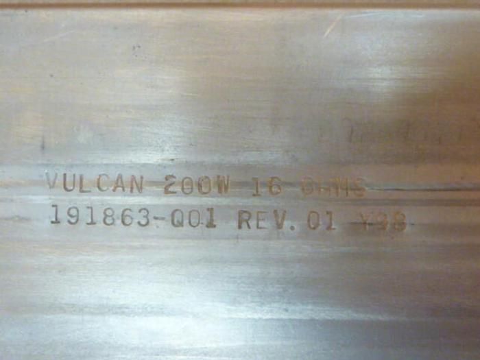 Used VULCAN ELECTRIC Heat Strip 191863-Q01 #36351