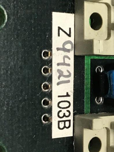 Used CTI Van Dorn Control Rack Board CTI 605 Z9421103B #113797