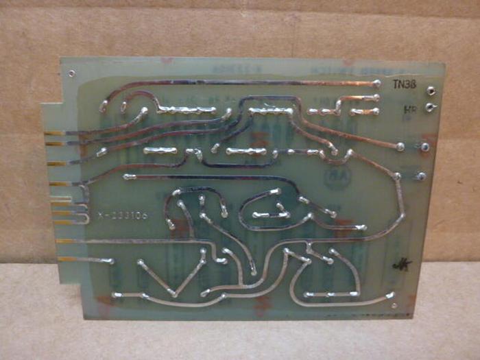 Used ALLEN BRADLEY Speed Switch Board X-233106 #27166