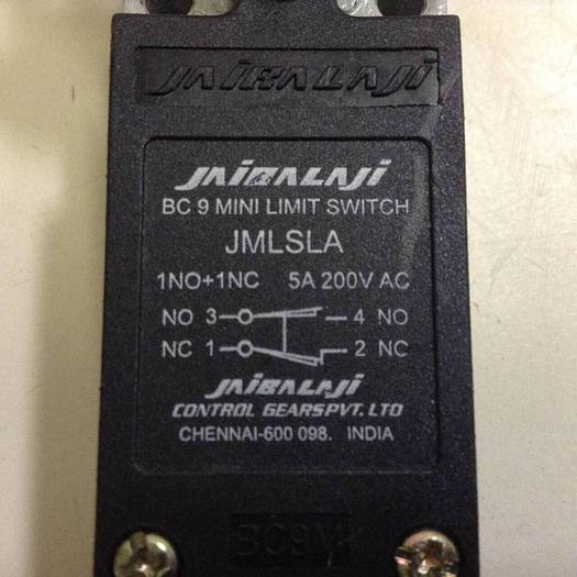 Used JAI BALAJI BC 9 Mini Limit Switch JMLSLA #86847