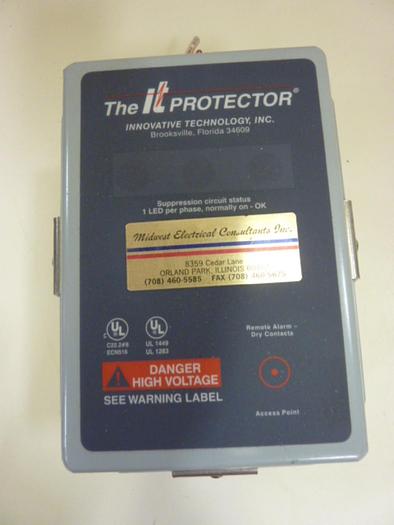 Used INNOVATIVE TECHNOLOGY INC Surge Suppressor FP-1S 120+C #56822
